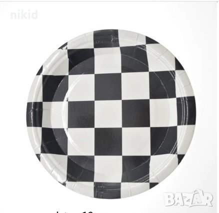 Рали шах мат 8 бр парти чинии чинийки, снимка 1