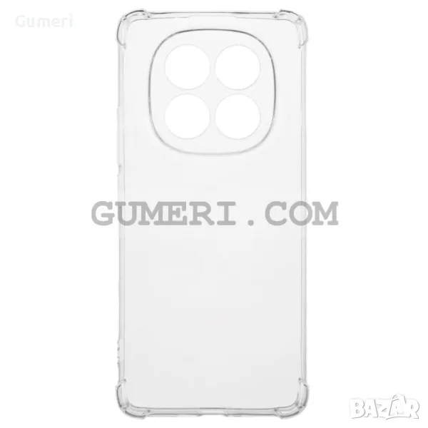 Xiaomi Poco X7 Противоударен Прозрачен Гръб С Подсилени Ръбове "Air", снимка 1