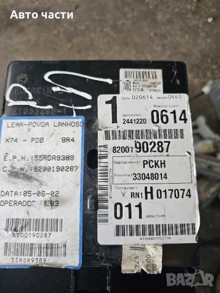 BSI модул за Renault Laguna II Grandtour (03.2001 - 12.2007), № 8200190287 , снимка 1