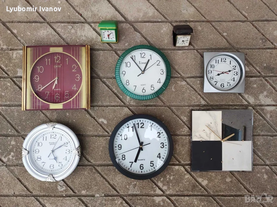 Стари часовници - Quartz и Westclox, снимка 1