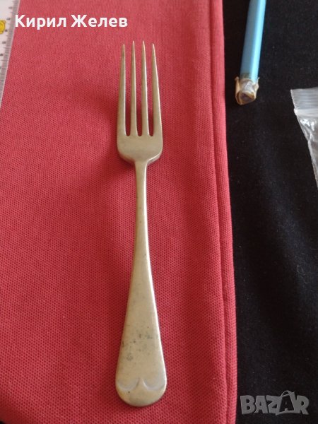 Стара вилица Английски стил с маркировка PLATINUM PLATE за КОЛЕКЦИОНЕРИ 31920, снимка 1