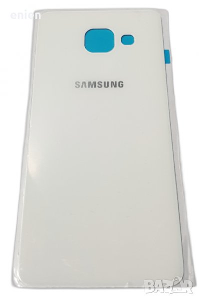 Заден капак, панел стъкло за Samsung Galaxy A3 2016 A310 / Бял, снимка 1