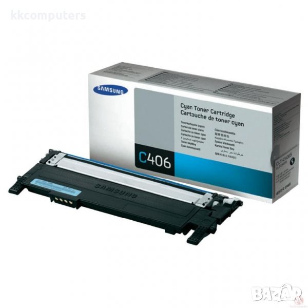 Консуматив Samsung CLT-C406S cyan - ST984A, снимка 1