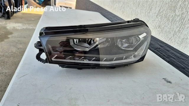 Ляв фар Skoda Fabia 4 Full Led година 2022 2023 2024 2025 модел с лупа код 6VB941015B, снимка 1