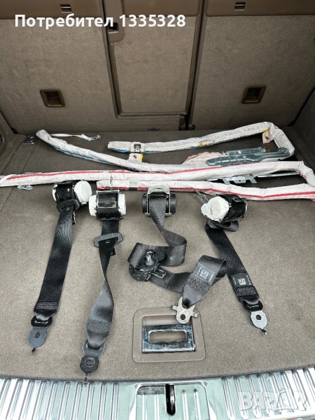 Завеси и колани bmw f10, снимка 1