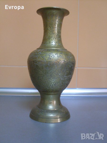 Бронзова ваза "Индия"., снимка 1