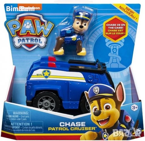 Paw Patrol Chase Patrol Cruiser / Пес Патрул - Чейс с полицейска кола, снимка 1