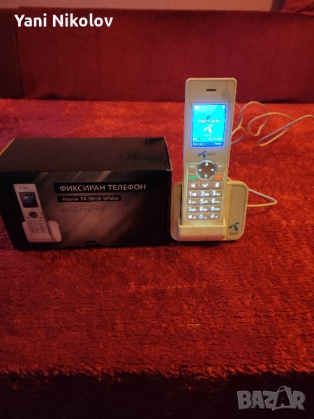 Продавам фиксиран телефон на Етел , снимка 1