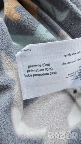 Бебешки ромпъри за недоносено бебе Carter's, снимка 6 - Бебешки гащеризони - 53464648