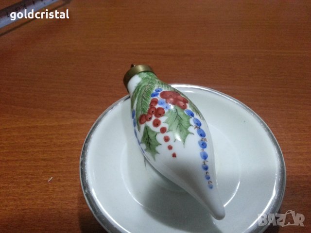 Порцеланова висулка за елха, снимка 7 - Антикварни и старинни предмети - 43245229