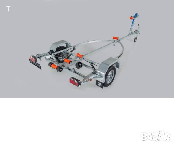 НОВО Туристическо ремарке RESPO Туристическо ремарке - колесар за лодка RESPO 750V501L199 с общо тег, снимка 11 - Ремаркета - 45981354
