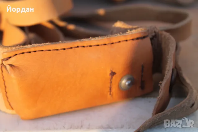 Нов кобур за под мишницата от естествена кожа, снимка 2 - Колекции - 48882745