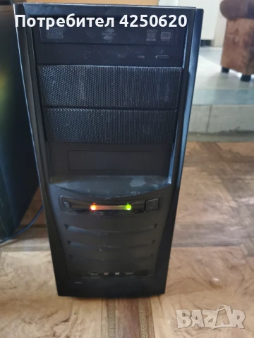 Настолен компютър Процесор; Intel E6600 Памет: 2GB DDR2, снимка 3 - Работни компютри - 51395085