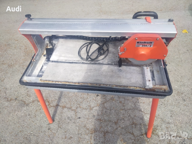 EINHELL TPR 200/2 машина за водно рязане на плочки, фаянс, теракот, гранитогрес Отрезната машина за , снимка 14 - Циркуляри - 45710260