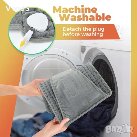 Нагряваш колан, 9 нива на нагряване, 4 настройки за време, бързо нагряване, идеална за гръ, снимка 7 - Други - 50790780