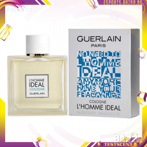 Мъжки парфюм Guerlain L'Homme Ideal Cologne EDT 100мл - рядък - спрян от производство discontinued, снимка 1 - Мъжки парфюми - 31450230