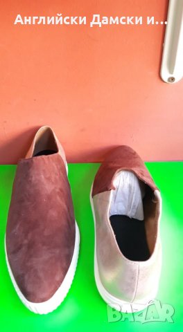 Английски дамски обувки естествена кожа-GEOX 2 цвята, снимка 11 - Дамски ежедневни обувки - 28597910