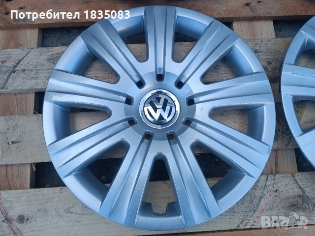Оригинални тасове VW 16 цола, снимка 3 - Аксесоари и консумативи - 52485725