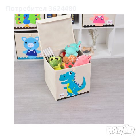 Кутия за играчки с капак, снимка 8 - Други - 40369268