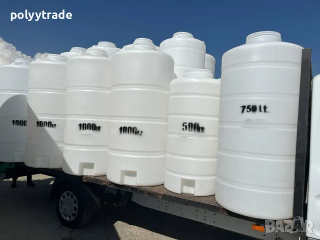 Висококачествени полиетиленови вертикални резервоари - 500-1000л, снимка 3 - За селскостопански - 50002063