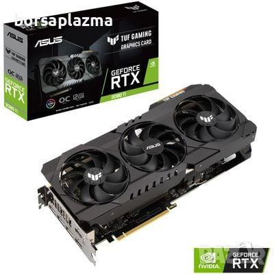 ASUS TUF GeForce RTX3080TI GAMING OC O12G 12 GB OC, снимка 1 - Видеокарти - 36385980