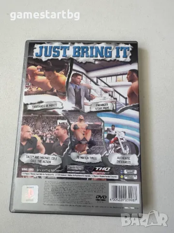 WWF SmackDown: Just Bring It за PS2, снимка 2 - Игри за PlayStation - 49973230