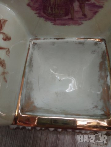 порцеланова кутия за бижута-кресло, снимка 4 - Антикварни и старинни предмети - 43104188