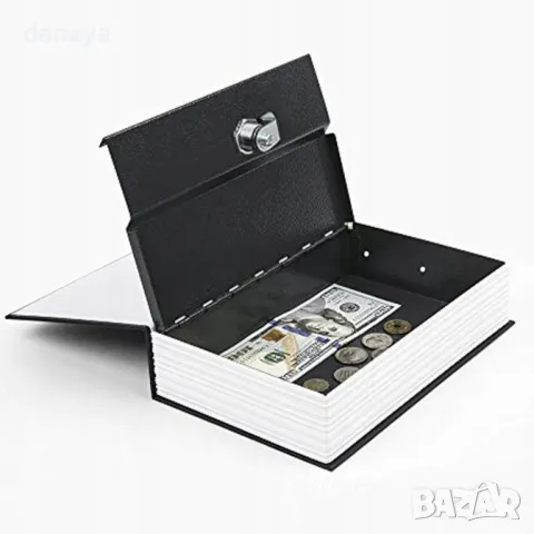 5577 Книга таен сейф с ключ, снимка 2 - Декорация за дома - 48530114