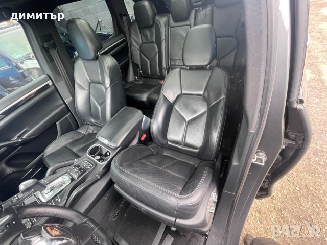 porsche cayenne 958 кожен салон порше каен седалки, снимка 7 - Части - 44900291