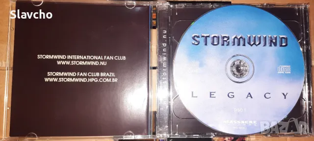 Компакт диск на МЕТЪЛ групата - Stormwind (2 - CD) – Legacy Live 2004г. Limited Edition, снимка 6 - CD дискове - 38583719