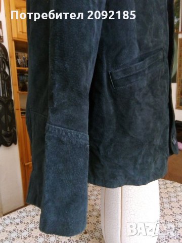 Кожено сако, снимка 2 - Якета - 26787915