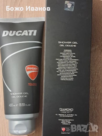Душ гел DUCATI, 2 в 1, 400 мл