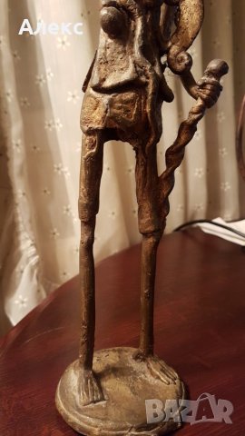 Стара Бронзова скулптура–Франция!, снимка 4 - Антикварни и старинни предмети - 27482237