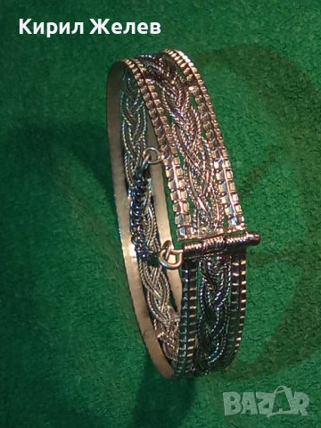 СРЕБРИСТА ФИЛИГРАННА ГРИВНА КРАСИВА ИЗРАБОТКА НАКИТ за НОСИЯ 9372, снимка 2 - Гривни - 30331160