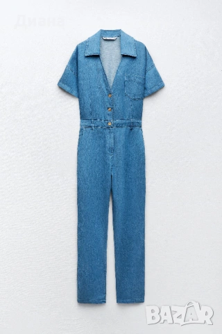 Дънков гащеризон Zara, снимка 5 - Гащеризони - 53350720