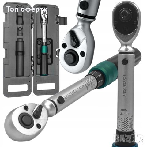 Ключ динамометричен 14“ 1-25NM RockForc RF-6472285 с бърза фиксация