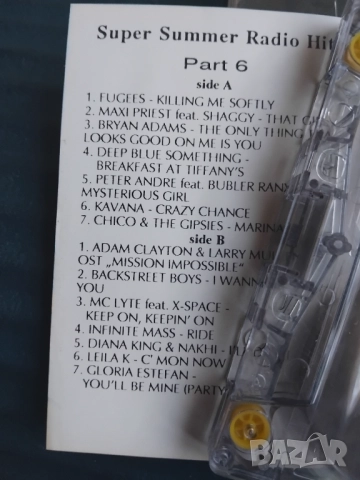 Super Summer Radio Hits  - аудио касета музика, снимка 2 - Аудио касети - 52426728