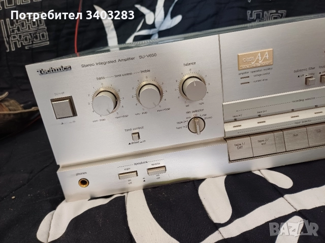 Усилвател Technics SU-V 650, снимка 7 - Ресийвъри, усилватели, смесителни пултове - 52161669
