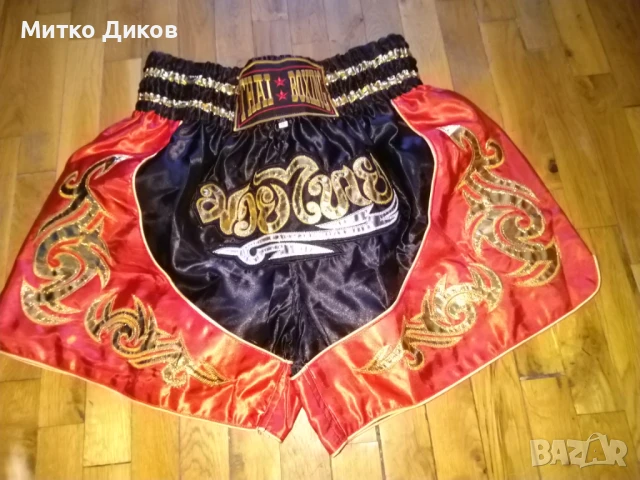 Muay thai муай тай кикбокс бокс спортни шорти нови размер ХЛ, снимка 2 - Други спортове - 51080499