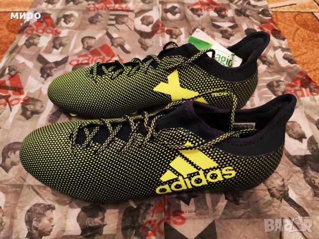 Футболни обувки калеври ADIDAS X17.3 FG номер 44 , снимка 3 - Спортни обувки - 28265040