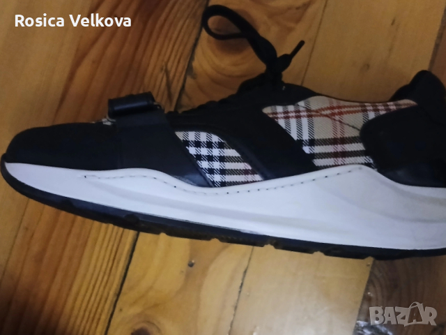 Маратонки BURBERRY , снимка 3 - Маратонки - 53514041
