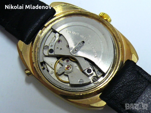 Съветски Позлатен Полет/POLJOT Автоматичен Мъжки ръчен часовник, работещ, снимка 16 - Мъжки - 51947183