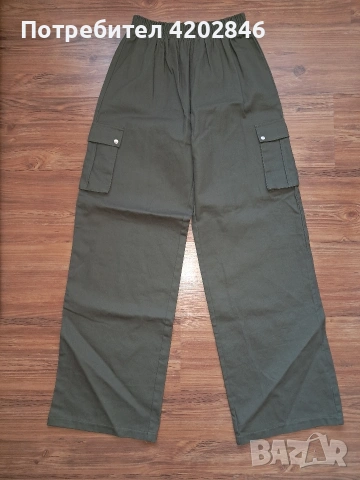 PrettyLittleThing Нов карго-панталон , снимка 5 - Панталони - 53165697