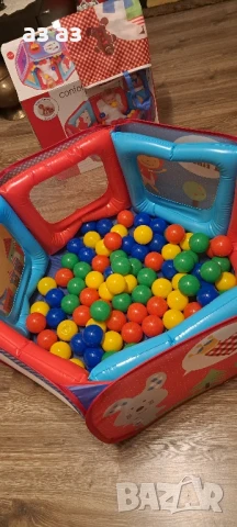 Baby fitness-сух басейн с меки топки и омекотени страни