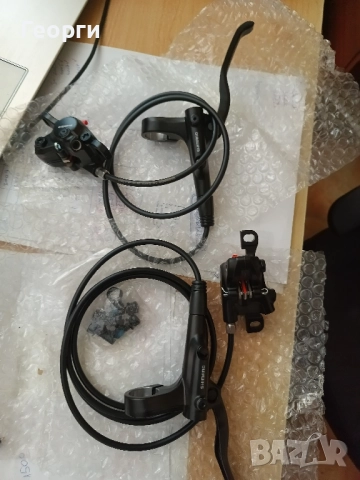 Хидравлични спирачки Shimano BL-MT200, снимка 3 - Части за велосипеди - 51668100