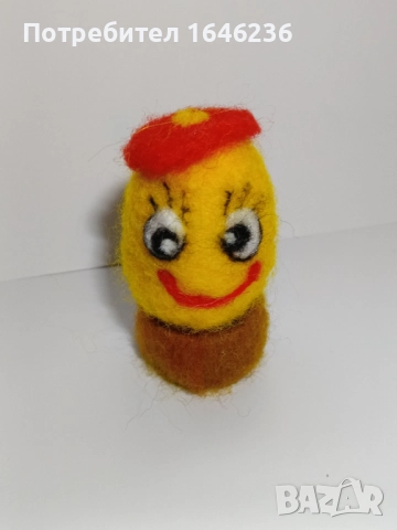 Великденски яйца, ръчно изработени с техниката иглонабиване , снимка 7 - Декорация за дома - 52247269