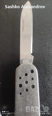 Сгъваем немски нож Mammut, снимка 2 - Ножове - 52390374