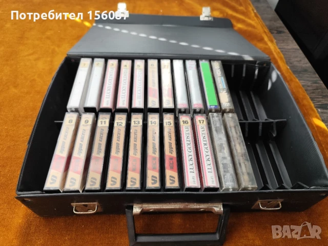 ✅ Куфарче с 22 аудио касети, снимка 3 - Декове - 51426045