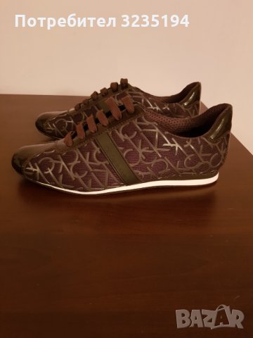 Calvin Klein кафяви спортни обувки, снимка 4 - Дамски ежедневни обувки - 34877656