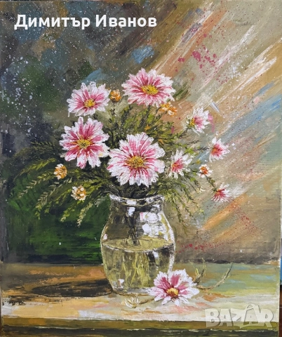 Картина за подарък ,,Нежност в стъкло” 